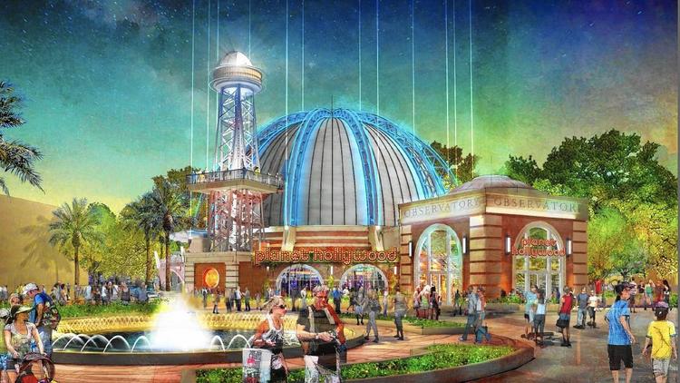 Planet Hollywood Obsevatory concept art