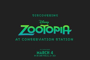 Zootopia Exhibit sign