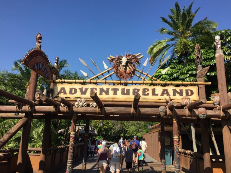 Adventureland sign
