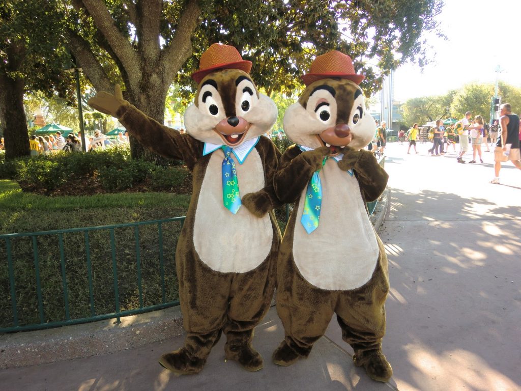 Chip and Dale at Disney's Hollywood Studios