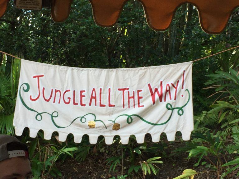 Jingle Cruise sign