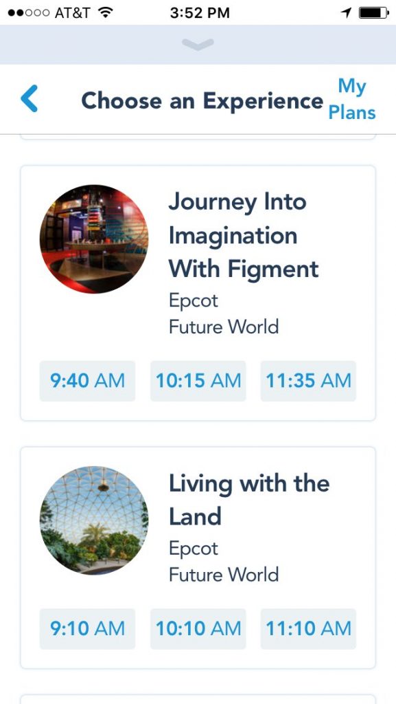 Living with the Land Tier 2 FastPass screenshot