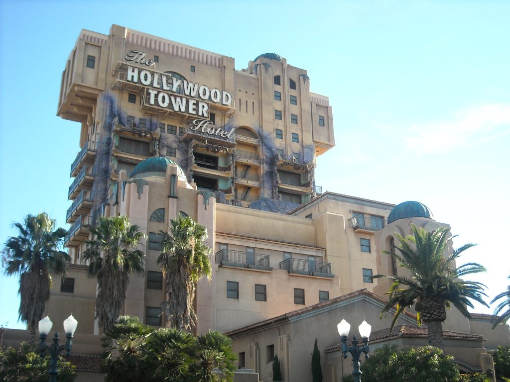 Tower of Terror exterior at Disney's California Adventure