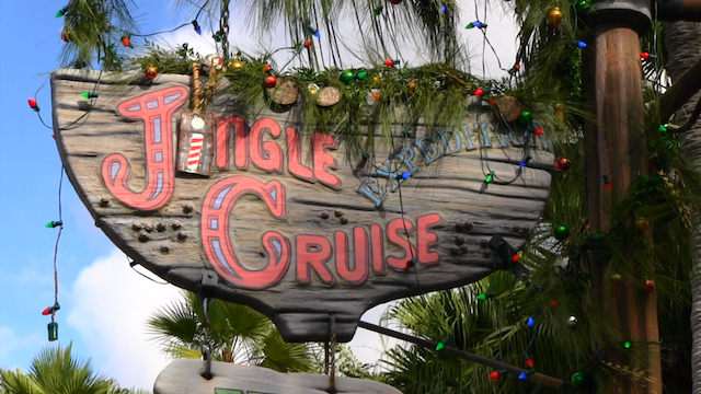 Jingle Cruise Sign