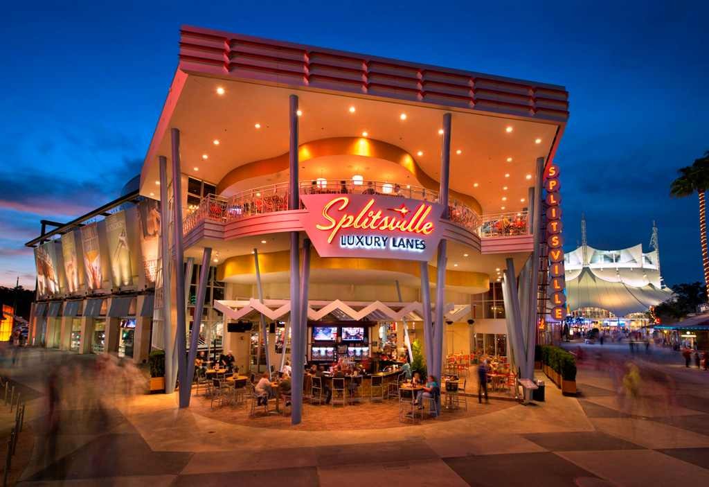 Splitsville Disney Springs Exterior