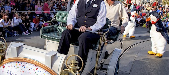 Dick Van Dyke Celebrates 90th Birthday at Disneyland