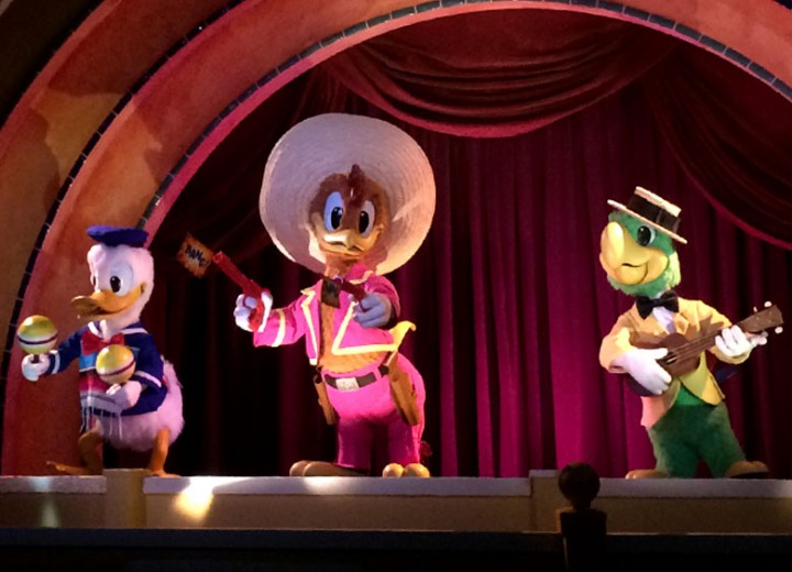 Three Caballeros Animatronics Welcomed Home to Walt Disney World