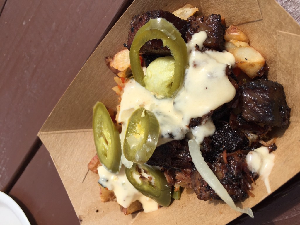 beef brisket at the Epcot flower and garden festival