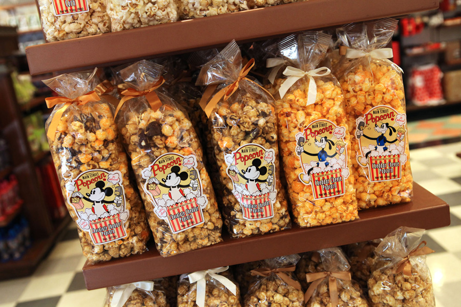 disney popcorn in a store