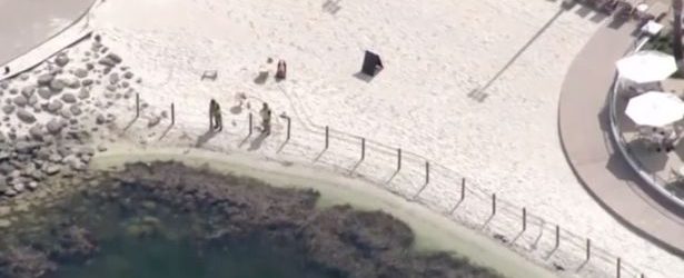 Fence Goes Up Around Seven Seas Lagoon Beaches