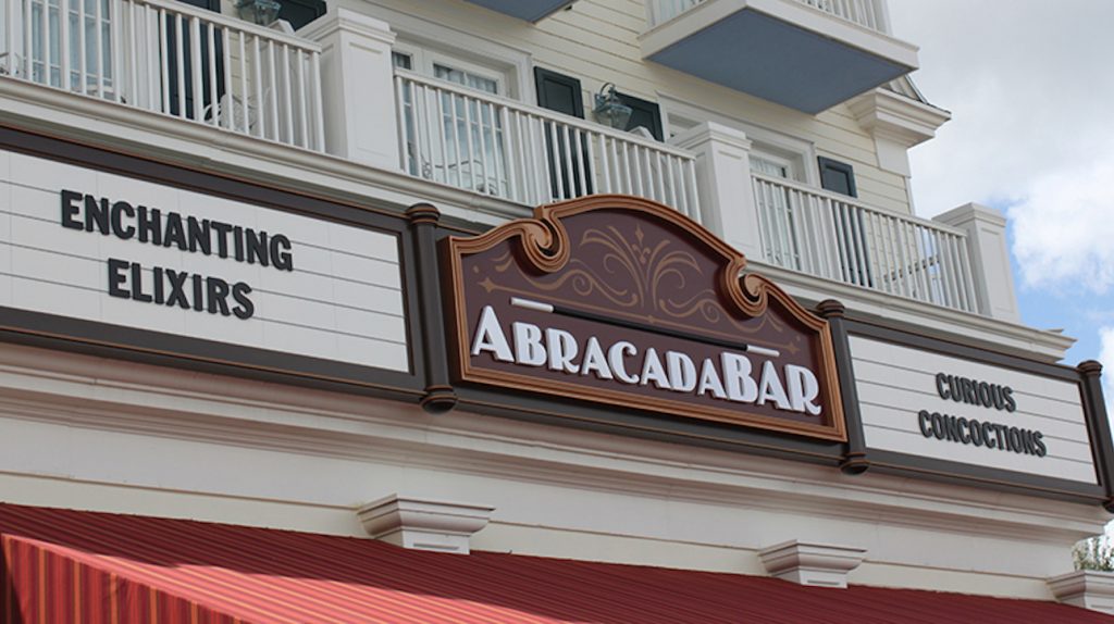 AbracadaBar exterior sign