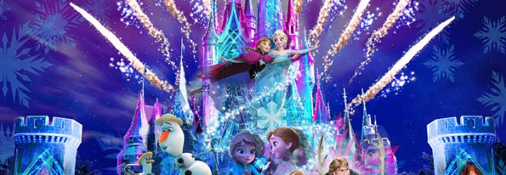 Frozen Nighttime Castle Projection Show Coming to Tokyo Disneyland