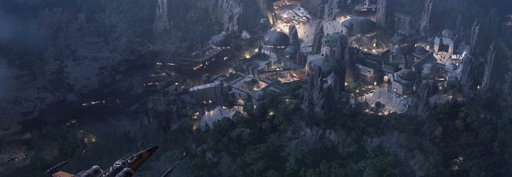 New Nighttime Concept Art of Star Wars Land