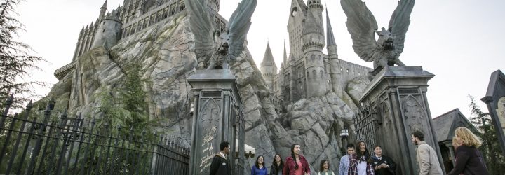 Universal Studios Hollywood Developing Nighttime Potter Show