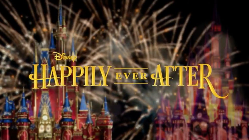 Happily Ever After logo at the Magic Kingdom