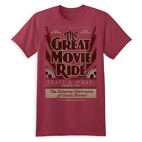 Say Goodbye to Great Movie Ride & Universe of Energy with Limited Release T-shirts