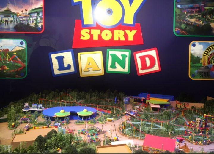Awesome Images of the Toy Story Land Model from Walt Disney Presents