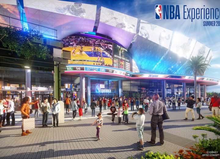 Disney Unveil Concept Art for NBA Experience at Disney Springs