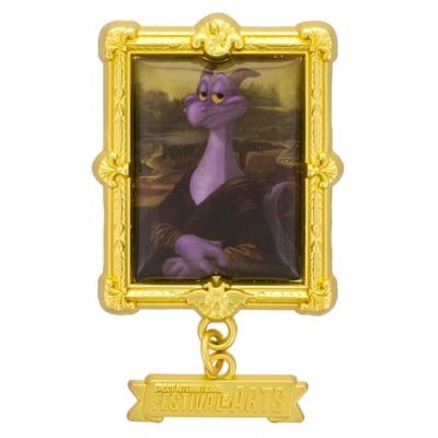 Figment Mona Lisa pin