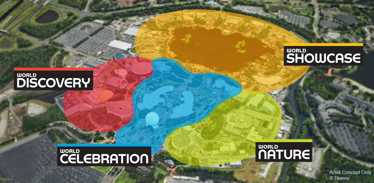 Epcot's new neighbourhoods